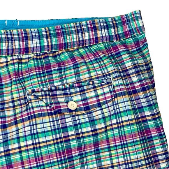 Tommy Bahama Shorts Mens Size XXL Blue Plaid Rialto Kona Swim Trunks UPF 30 - Picture 6 of 12